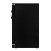 Back Bar Fridge Cooler 208L Capacity Commercial Hinged Double Door Under Counter Black Chiller Self Closing 112 x 500ml Bottles Beer Wine 4 Adjustable Shelves Colour Changing LED Light 7 Colours
