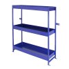 Monster Racking, Lightning Van Racking Metal Shelves Tool Storage Unit, 116.5cm x 115cm x 34.8cm