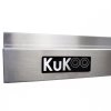 KuKoo Commercial Catering Corrosion Resistant x 2 Stainless Steel Kitchen Wall Shelf & Free Microfiber Cloths 1500mm x 300mm
