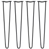 4 x Hairpin Legs / Hair Pin Legs Set SkiSki Legs Furniture Desk Bench Chair Table 28