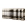 Traditional 3 Column Radiator - 300 x 830mm - Raw Metal