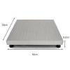 T-Mech Veterinary Animal Weighing Scales, 50cm x 50cm Platform, Stainess Steel