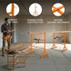 Trestle Stand x 4 & Mortar Board Stands 750mm H x 5