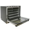 Electric Convection Oven / Twin Fan-Assisted 4 Trays Aluminium / Commercial Baking