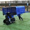 Log Splitter 5 Ton Hydraulic 3L Electric 2000 Watt Motor Wood Timber Cutter Axe 2 Blades Duoblade | 370mm Max Log Length