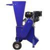 Log Splitter 5T Electric & 15HP Wood Chipper Petrol Timber Cutter Hydraulic 3L 2000W Motor Axe 2 Blades Duoblade Garden Shredding Mulcher 4-Stroke 420cc| 370mm Max Log Length