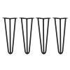 4 x Hairpin Legs / Hair Pin Legs Set SkiSki Legs Furniture Desk Bench Chair Table 14