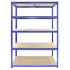 10 x Monster Racking Garage Shelving / Shed Racking Units / 5 Tiers / Extra Wide 120cm, Extra Deep 60cm plus FREE Mallet