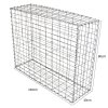 Gabion Baskets Cages Mesh Wire Galvanised Steel Outdoor Stone Basket Spiral Retaining Wall Planter Garden / 100 x 80 x 30cm / 2 Pack