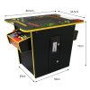 MonsterShop Cocktail Table Retro Arcade Games Machine / 2 Player Classic Cabinet 60 Games