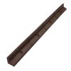 Flexible Lawn Edging Garden Border Grass Pathways Path Edge Vegetable Plot Flowerbed Raised Borders Rubber Artificial Grass Brown | Pack of 10 x 1.2m