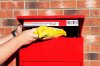 Parcel Post Box Lockable Wall Mounted Secure Large Outdoor Letter Smart Mail Drop Box Weatherproof Galvanised Steel | 5 Keys | 580 x 460 x 360mm