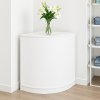 Retail Shop Corner Counter CM60 - White