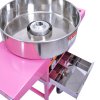 KuKoo Commercial Candy Floss Maker Machine & Acrylic Dome, Pink, 67cm x 141cm x 52cm