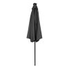 LED Tilt Parasol 2.7m - Grey