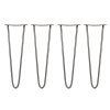 4 x Hairpin Legs / Hair Pin Legs Set SkiSki Legs Furniture Desk Bench Chair Table 16