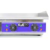 KuKoo 70cm Commercial Electric Countertop Hotplate Griddle, 73cm x 23cm x 51cm, Stainless Steel