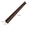 Flexible Lawn Edging Garden Border Grass Pathways Path Edge Vegetable Plot Flowerbed Raised Borders Rubber Artificial Grass Brown | Pack of 12 x 1.2m