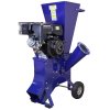 Log Splitter 5T Electric & 15HP Wood Chipper Petrol Timber Cutter Hydraulic 3L 2000W Motor Axe 2 Blades Duoblade Garden Shredding Mulcher 4-Stroke 420cc| 370mm Max Log Length