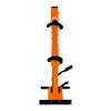 Hydraulic Coil Spring Compressor Strut Tool 3 Ton Tonne 3000KG Load Capacity 8 Height Adjustable Levels Foot Pedal Powder Coated Steel Auto Car Van Repair 2 x Large & 2 x Small Clasp Attachments