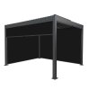 Aluminium Pergola With Anthracite Blinds - 3m x 4m