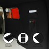 Camper Van Lining & 2 x Storage Pouches Black Carpet 4 Way Stretch 2m Wide 11m2 Coverage Car Motorhome Vehicle Interior Campervan Conversion 2 Size Tool Paperwork Document Pocket Organiser Holder