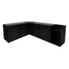 Theia LED Shop Counter Set K1500, C1500, TB60 & LM60 - Black