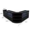 Eclipse LED Shop Counter Set LM60, TB60 & 2 x C1200 - Black