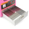 Cotton Candy Floss Machine Electric Retro Carnival Funfair Style Maker Kids Party Movie Night Sweet Gift Candyfloss Stainless Steel Hinged Bowl Thermostat