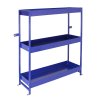 Monster Racking Tempest Metal Van Racks Shelving Tool Storage Units Blue, Steel Racking Bays & Drawers