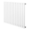 Oval Single Column Radiator - 600 x 780mm - White