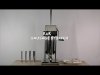 5L Sausage Stuffer Kit Filler Maker 304 Stainless Steel Heavy Duty Commercial Meat Machine Vertical Manual 2 Speeds