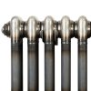 Traditional 3 Column Radiator - 1800 x 200mm - Raw Metal