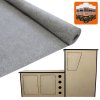 T-Mech 11m2 Van Lining Carpet Super Stretch Kit Smoke Grey | With Camper Motor Home Kitchen Unit | FREE 5 Heavy Duty Adhesive Glue Spray Cans