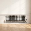 Traditional 2 Column Radiator - 300 x 830mm - Raw Metal