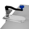 Commercial Can Opener 50cm 20 Inch Heavy Duty Stainless Steel Large Manual Tin Opener Sharp Blade Professional Kitchen Catering Restaurant Workbench Table Top Clamp Adjustable Height FREE Bench Screws