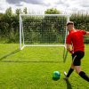 Football Goal Net 8 x 6ft All Weather PVC Goalpost 30ply Knotted Netting 24