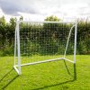 Football Goal Net 8 x 6ft All Weather PVC Goalpost 30ply Knotted Netting 24