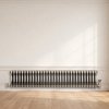 Traditional 3 Column Radiator - 300 x 1460mm - Raw Metal
