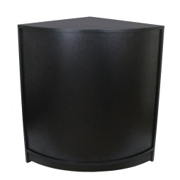Retail Shop Corner Counter CM60 - Black