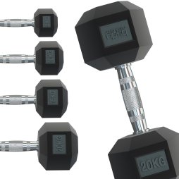 Hex Dumbbells 32.5kg pair