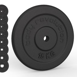 Cast Iron Weight Plates 25kg PAIR