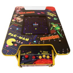 MonsterShop Cocktail Table Retro Arcade Games Machine / 2 Player Classic Cabinet 60 Games