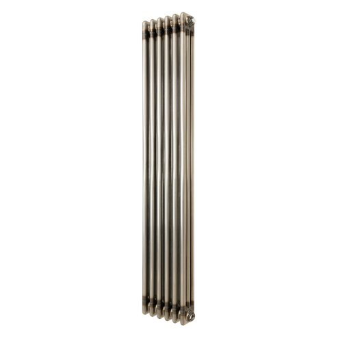 Traditional 3 Column Radiator - 1500 x 290mm - Raw Metal