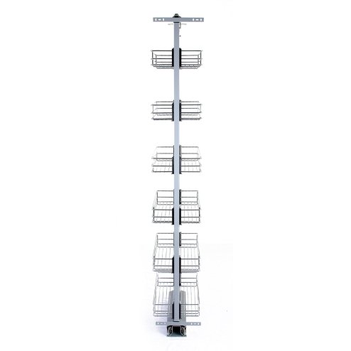 KuKoo Pull Out Soft Close Kitchen Larder – 46cm D x 170-195cm H