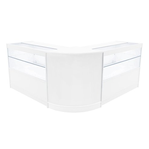 Selene LED Shop Counter Set CM60 & 2 x C1200 - White