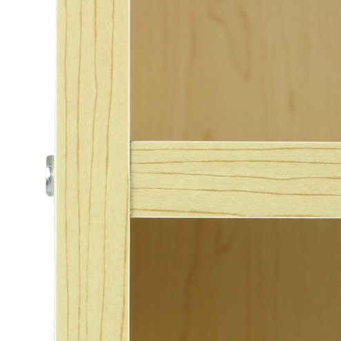 MonsterShop Zodiac Shop Counter Cabinets & Retail Display Showcase Set, Maple, Melamine MDF