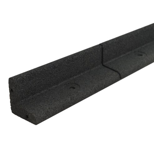Flexible Lawn Edging 4 x 1.2m With Mallet - Black