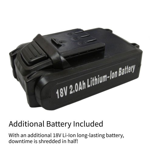 T-Mech 2 in 1 Nail & Staple Gun Cordless Powerful Electric Heavy Duty Stapler Nailer Tacker 18V, 600 x Nails & Staples, Additional Battery