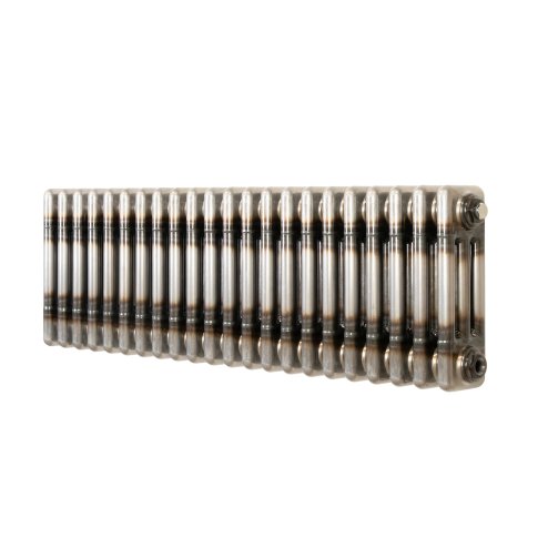 Traditional 3 Column Radiator - 300 x 1010mm - Raw Metal